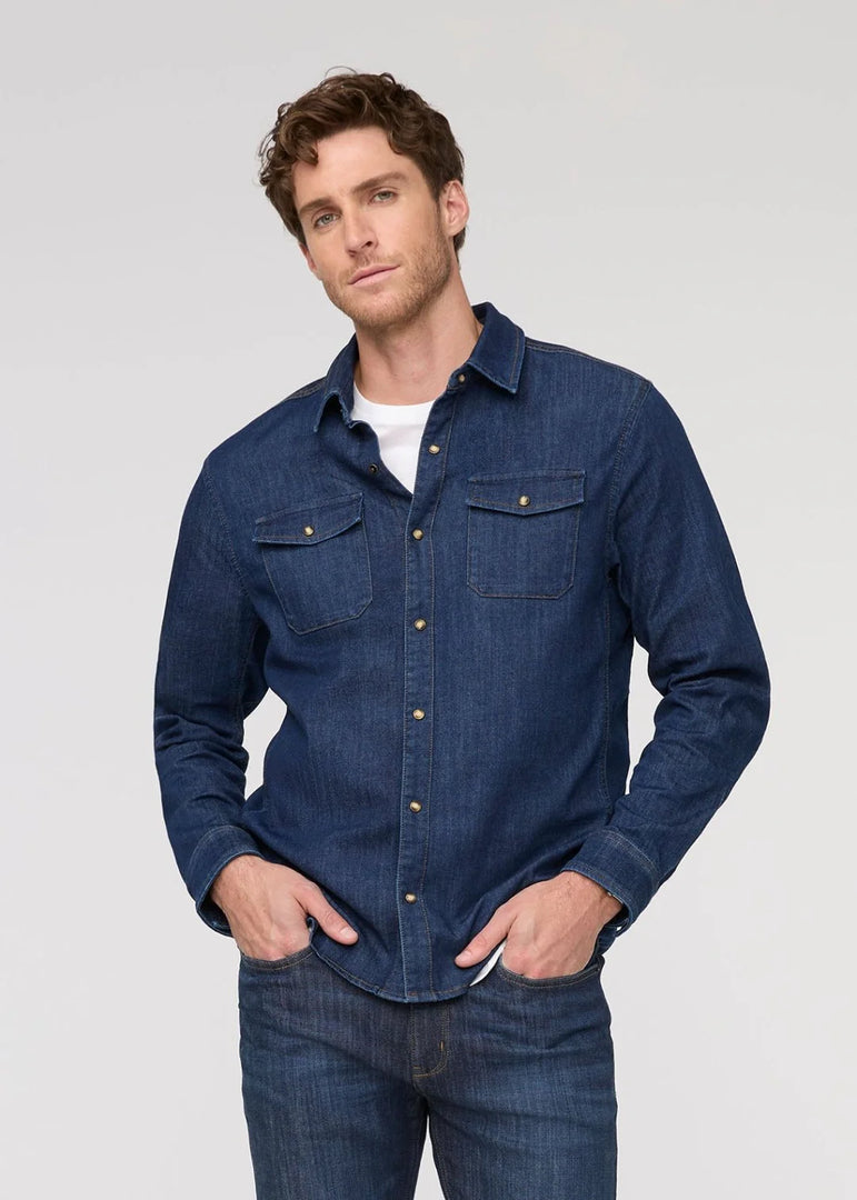 Performance Denim Lite Two-Pocket Shirt