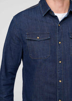 Load image into Gallery viewer, Performance Denim Lite Two-Pocket Shirt