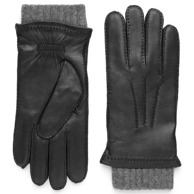 2-in-1 Deerskin & Cashmere Gloves