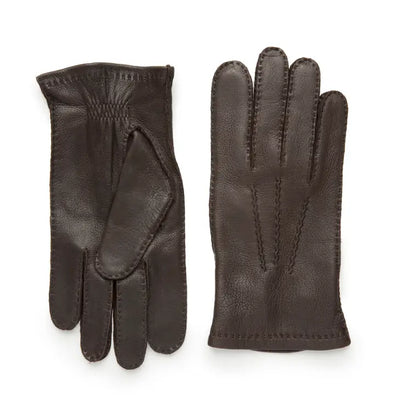 2-in-1 Deerskin & Cashmere Gloves