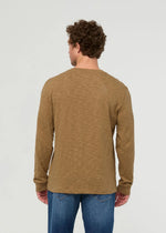 Load image into Gallery viewer, Midweight Slub Jersey Long Sleeve Henley