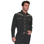 Load image into Gallery viewer, Gold Notes Embroidered Shirt
