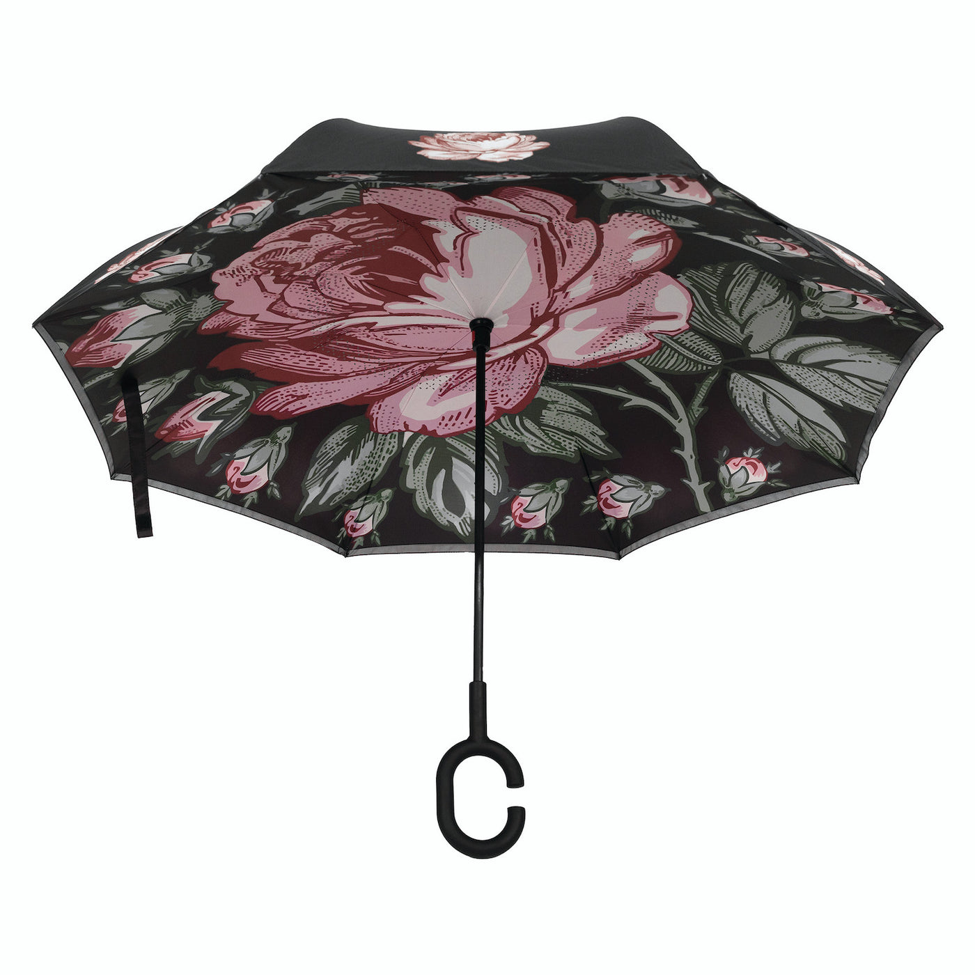 Parapluie Umbrella Black Multi
