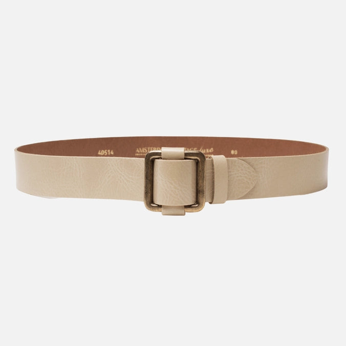 Pelle Adjustable Leather Slide Belt