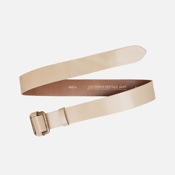 Pelle Adjustable Leather Slide Belt