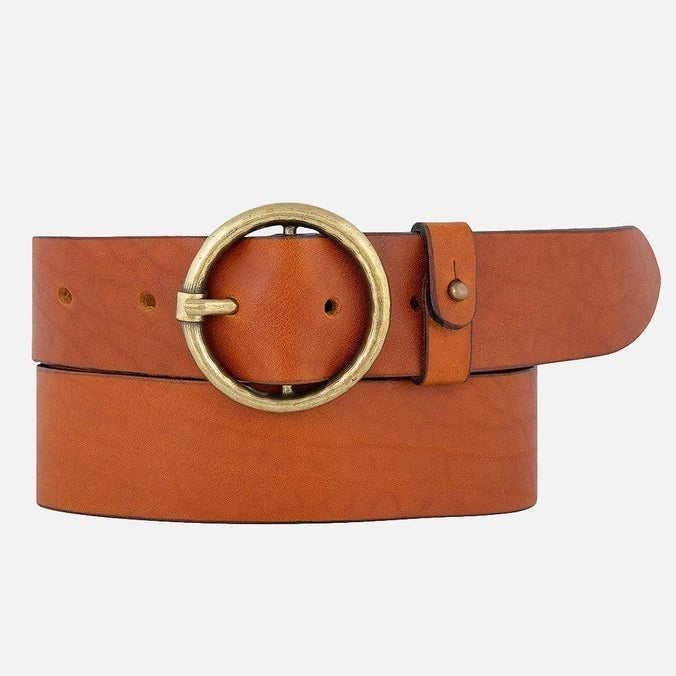 Pip Round Buckle Belt