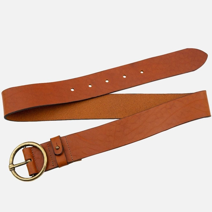 Pip Round Buckle Belt