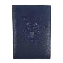 Leather Embossed Passport Cover