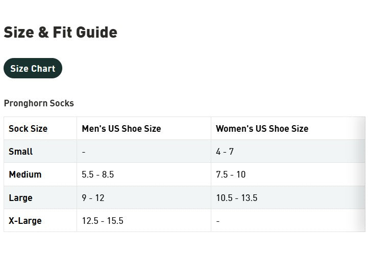 Pronghorn Socks
