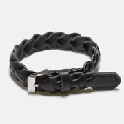 Vertebrate Leather Bracelet
