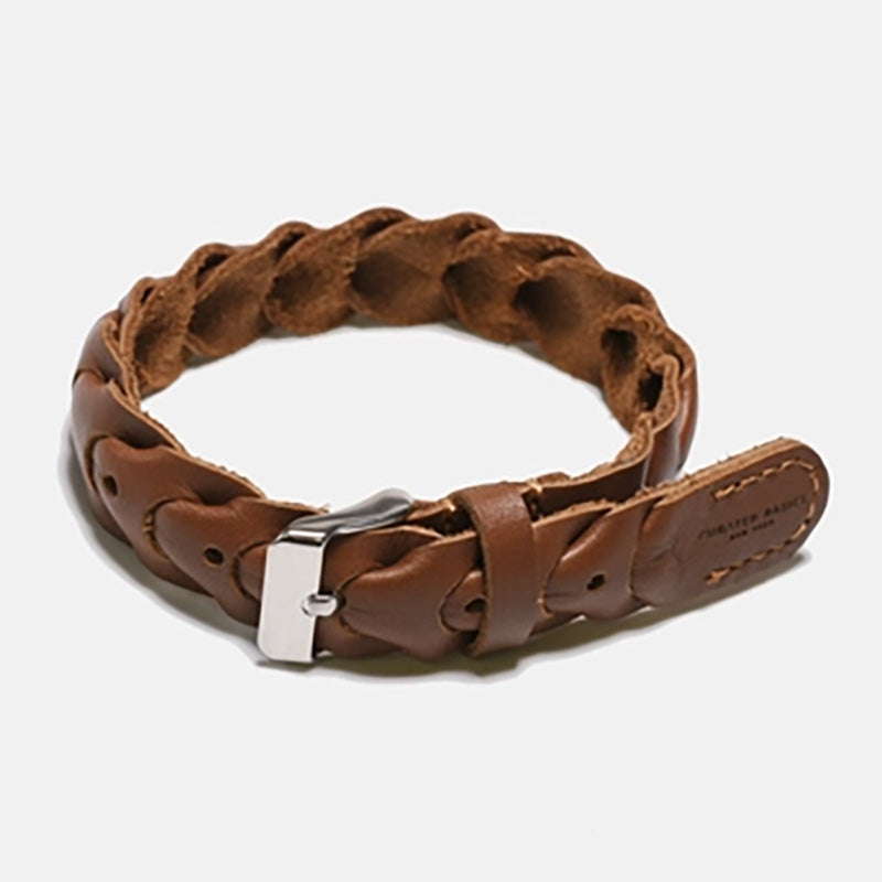 Vertebrate Leather Bracelet
