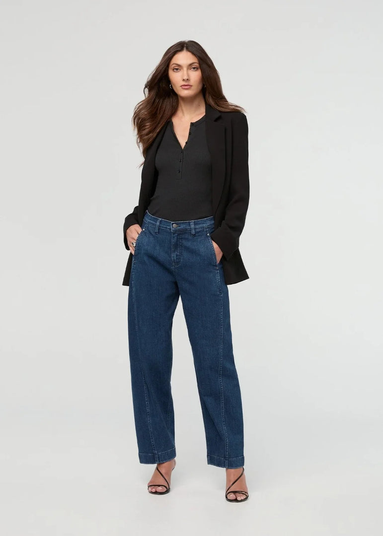 Performance Denim+ High Rise Barrel