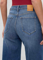 Load image into Gallery viewer, Performance Denim+ High Rise Wide Leg Crop