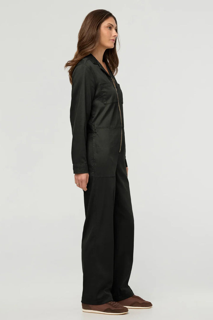 Naked Twill Long Sleeve Jumpsuit