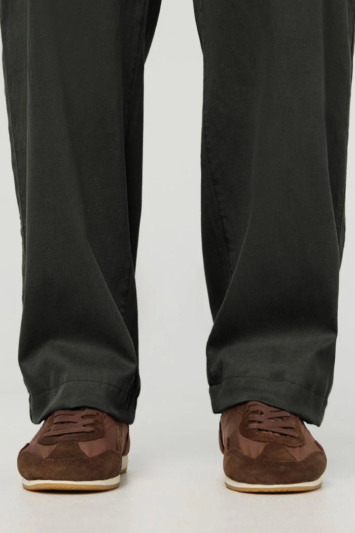 Naked Twill Long Sleeve Jumpsuit