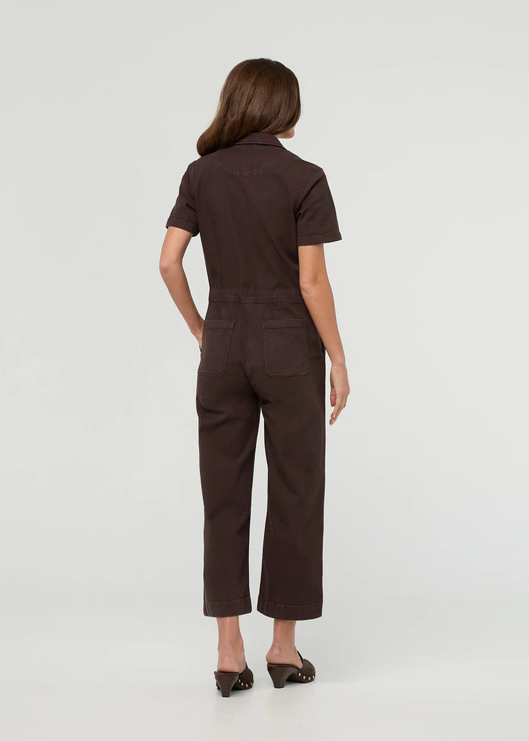 Stretch Canvas Girlfriend Jumpsuit