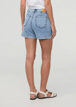 Load image into Gallery viewer, Performance Denim Lite Wrap Skort