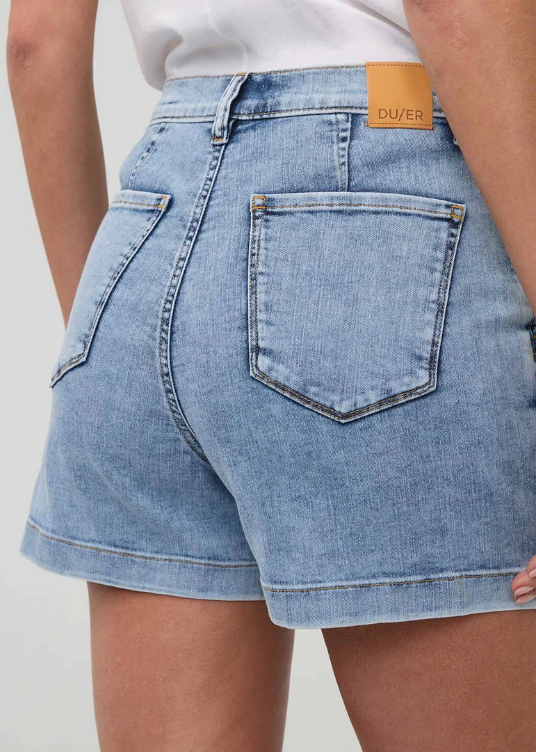 Performance Denim Lite Wrap Skort