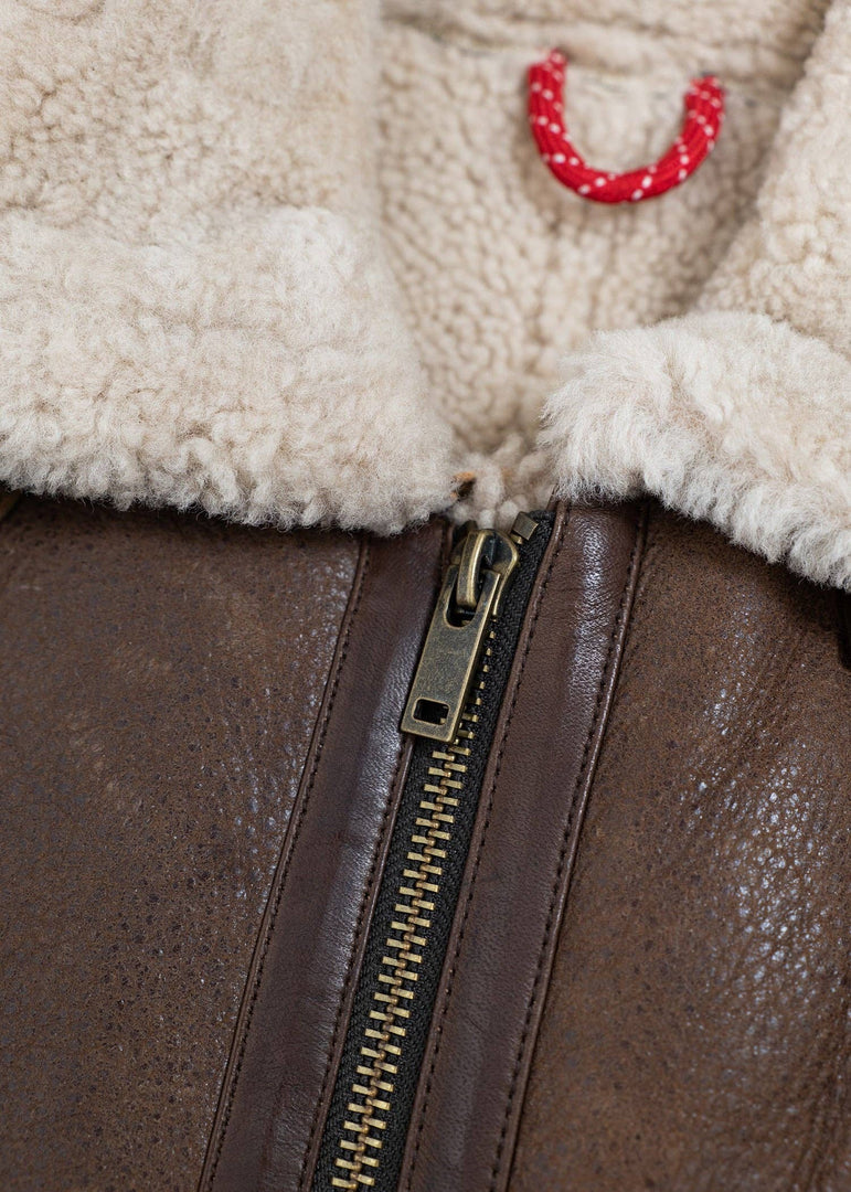 Irvin Lambskin Leather Jacket