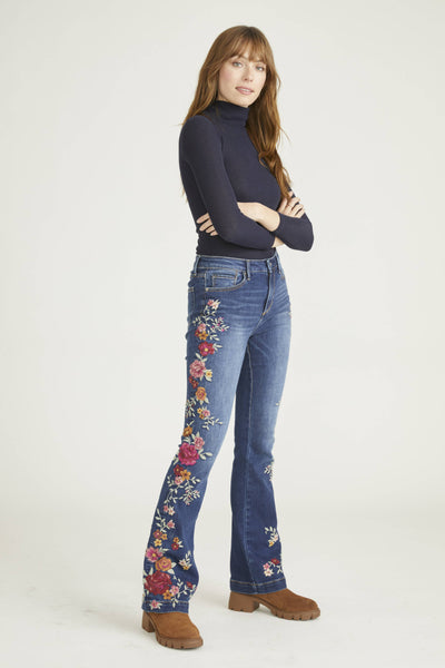 Wyatt Embroidered Jeans