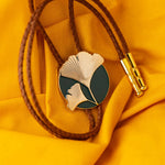 Load image into Gallery viewer, Ginkgo Bolo Tie