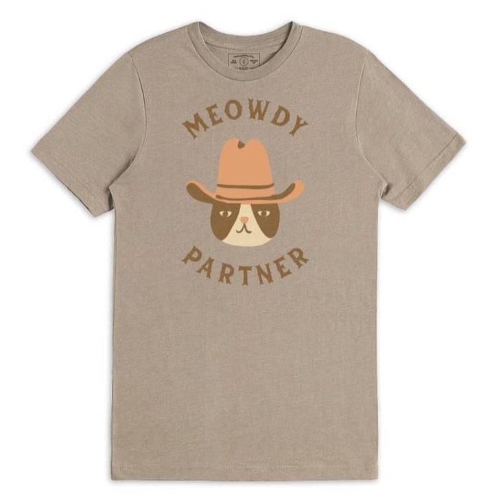 Meowdy Partner Western Tee