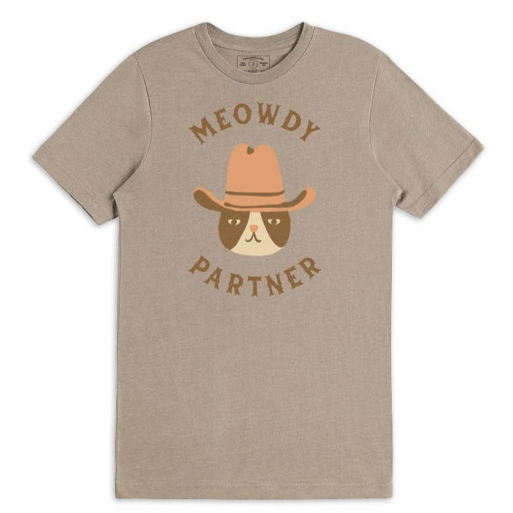 Meowdy Partner Western Tee