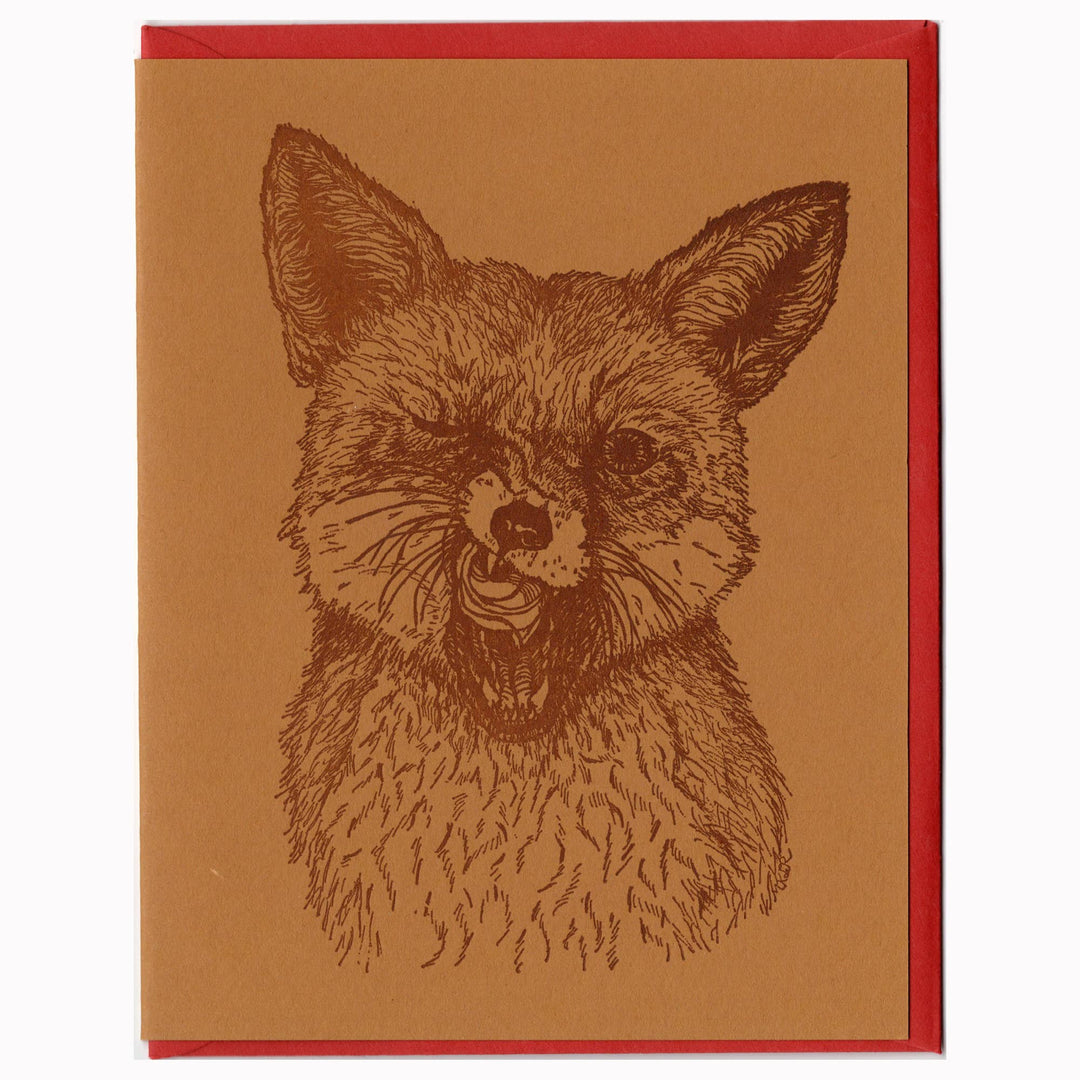 Red Fox Card