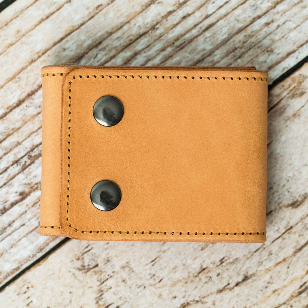 Trifold Leather Wallet