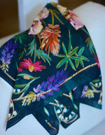 Load image into Gallery viewer, Vivid Wildflowers Silk Wild Rag