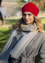 Load image into Gallery viewer, Cashmere Bulky Rib Hat
