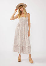 Load image into Gallery viewer, Smocked Button-Down Maxi Dress
