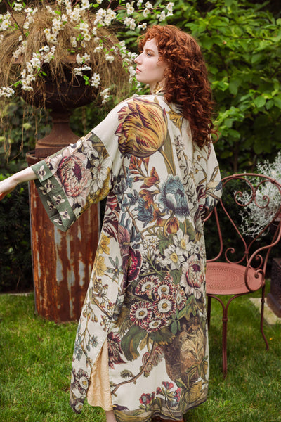 Love Grows Wild Floral Bamboo Kimono