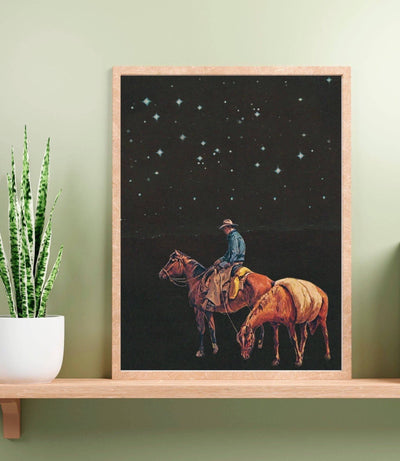 Midnight Cowboy Art Print