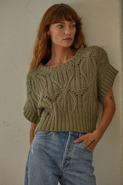 Chunky Cotton Knitted Top