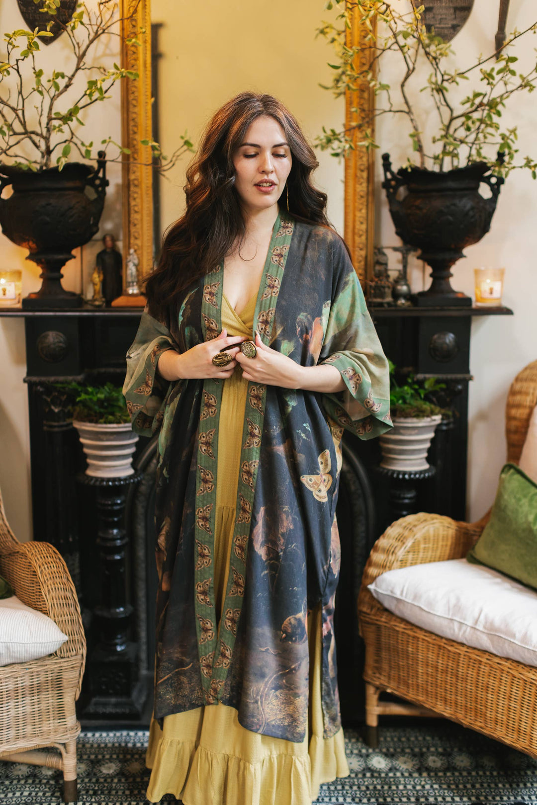 Heartwork Bamboo Kimono