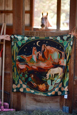 Load image into Gallery viewer, Desert Nights 100% Mulberry Silk Wild Rag