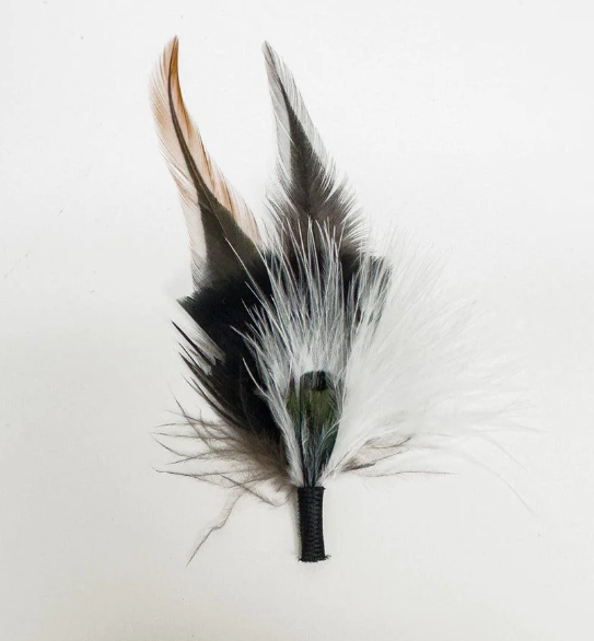 Ash Hat Feather