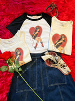 Load image into Gallery viewer, Heart Wrangler Fitted Tee