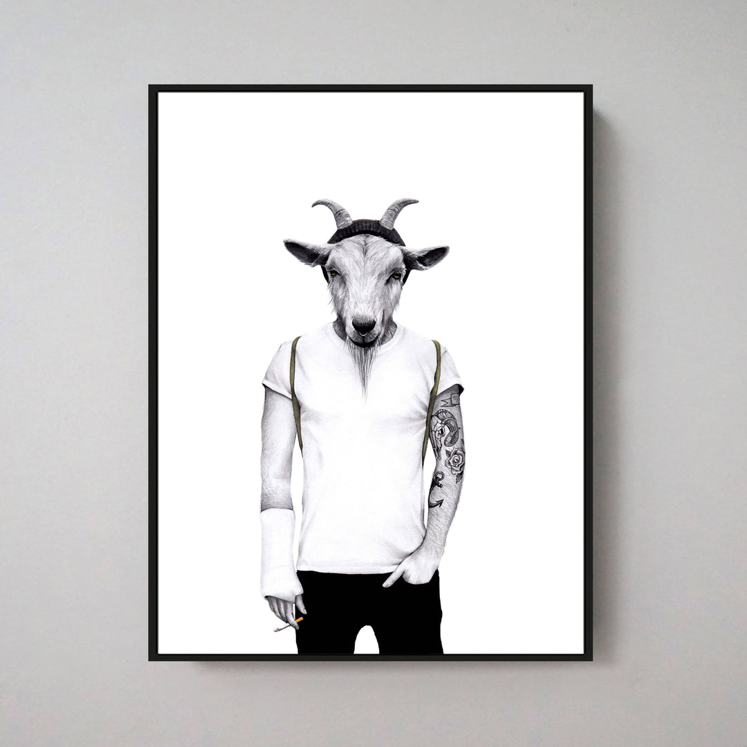 Hipster Goat