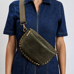 Load image into Gallery viewer, Gizelle-Suede Belt Bag
