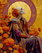 Load image into Gallery viewer, Skeleton Looking Up Día de Muertos
