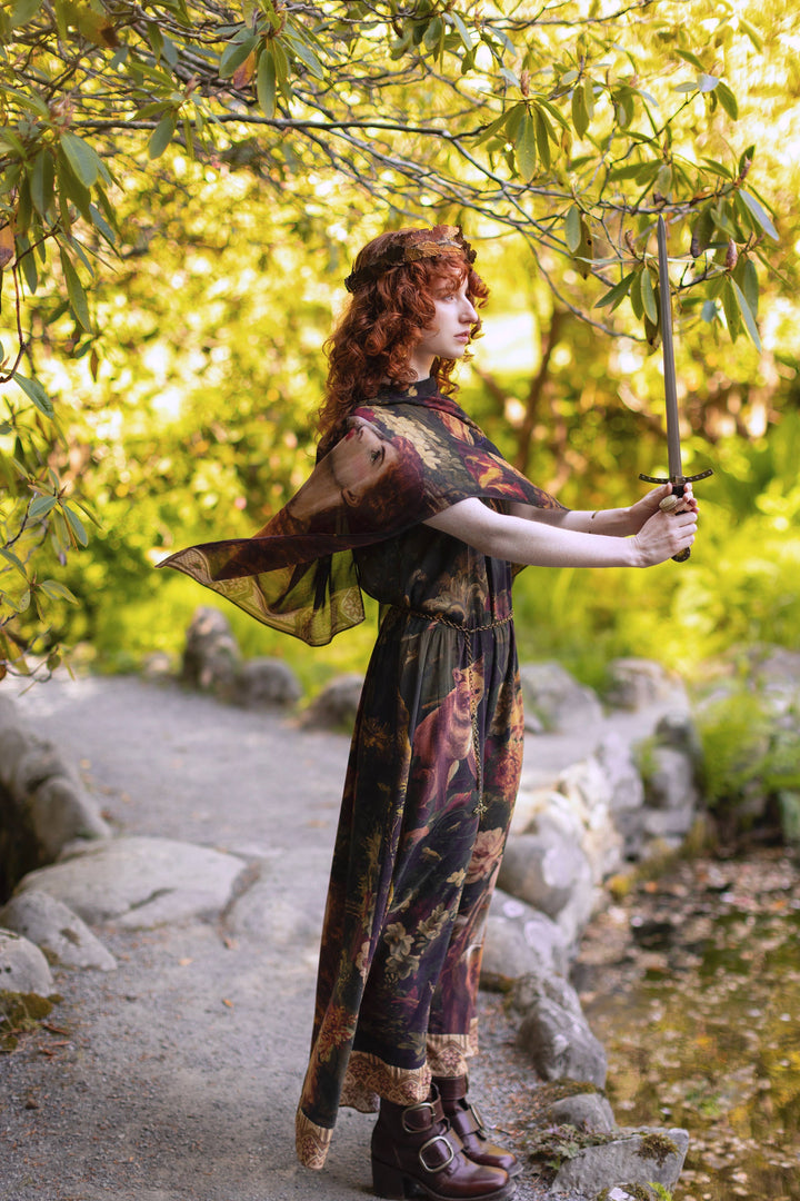 The Messenger Maxi Slip Dress