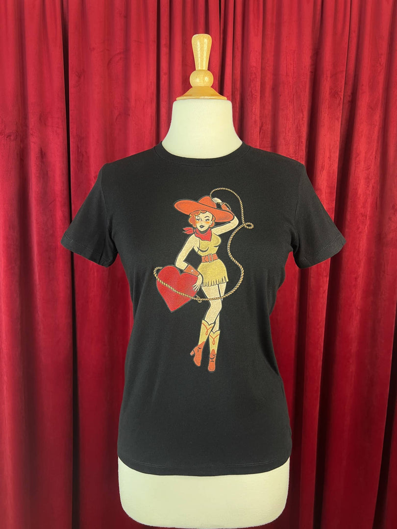 Heart Bandit Fitted Tee