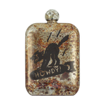 Load image into Gallery viewer, Howdy! Whiskey Flask
