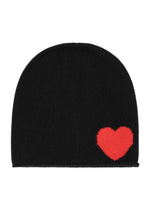 Load image into Gallery viewer, Cashmere Blend Heart Beanie
