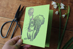 Load image into Gallery viewer, Birthday Squirrel Balloon Card
