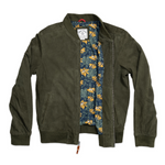 Load image into Gallery viewer, Goat Suede Bomber Jacket
