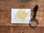 Load image into Gallery viewer, Love You So Peony Card
