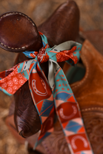 Load image into Gallery viewer, Frontier Patchwork Twilly Scarf